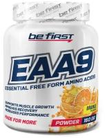 Аминокислоты Be First EAA9 powder 160 гр, апельсин