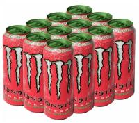 Энергетик Monster Energy Ultra Watermelon США /Энергетический напиток Монстер Энерджи упак. 12 шт