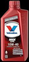 Полусинтетическое моторное масло VALVOLINE MaxLife 10W-40, 1 л, 1 кг