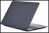 Чехол накладка пластиковая для MacBook New Air A2681 13.6 (M2), матово-черная накладка для Макбука 2022 13.6 М2