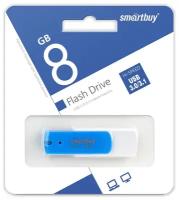 Флеш-накопитель USB 3.0/3.1 Gen1 SmartBuy 8GB Diamond Blue (SB8GBDB-3)