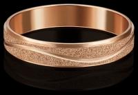 Кольцо обручальное PLATINA красное золото, 585 проба