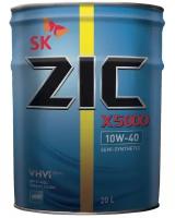 Полусинтетическое моторное масло ZIC X5000 10W-40, 20 л