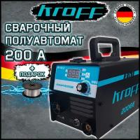 Инвентарный сварочный аппарат KROFF 200GE