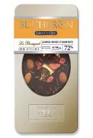 Шоколад Bucheron GRAND СRU с миндалем, апельсином и клубникой, 100 г