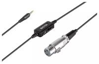 Адаптер Boya BY-BCA6, с XLR на 3.5mm TRRS