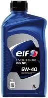 Синтетическое моторное масло ELF Evolution 900 NF 5W-40, 1 л (Евросоюз, оригинал!), 1 шт