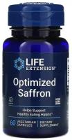 Оптимизированный шафран 60 капсул Life Extension