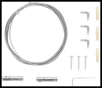 Трос с натяжным механизмом 3.5 м цвет хром