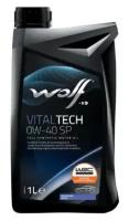 Синтетическое моторное масло Wolf Vitaltech 0W40 SP