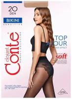 Колготки Conte Bikini, 2 шт., серый