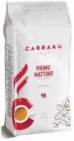 Кофе в зёрнах Carraro Primo Mattino, в/у, 1 кг