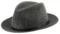 Шляпа HERMAN арт. CARTER 002 (серый), размер 59