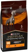 Сухой корм Pro Plan Veterinary diets OM корм для собак при ожирении, Пакет, 3 кг