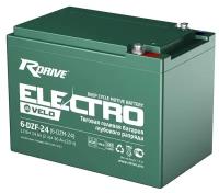 Тяговый аккумулятор RDRIVE ELECTRO Velo 6-DZF-24