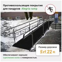 Противоскользящее покрытие для пандусов Alegria ramp 4мм, 5 м х 1,22 м (6,1 м2)