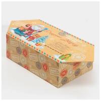 Сборная коробка‒конфета «Письмо», 18 × 28 × 10 см