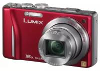 Фотоаппарат компактный Panasonic Lumix DMC-TZ20, красный