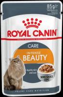 Влажный корм royal canin желе hair & skin 85г