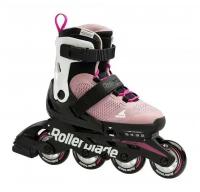 Детские ролики Rollerblade Microblade - 2022 Pink/White р. 36.5-40.5