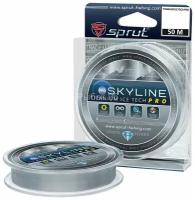 Леска Sprut Skyline Fluorocarbon Composition IceTech PRO Titanium 0.185 50м