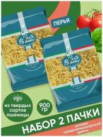 Макароны Pasta Palmoni перья из твердых сортов пшеницы набор из 2 шт по 900 г