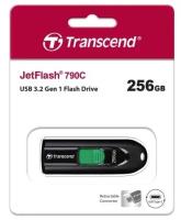 USB флешка Transcend 256Gb JetFlash 790C USB Type-C 3.2 Gen 1