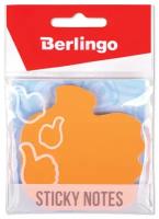 Стикеры (самоклеящийся блок) фигурные Berlingo 