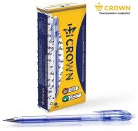 Ручки для школы пиши-стирай гелевые синие / стирающиеся ручки для школьников 12 штук, набор стираемых ручек Crown 
