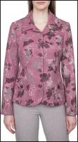 Пиджак Galar, средней длины, силуэт полуприлегающий, размер 52, розовый