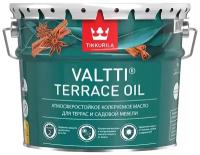 Масло-воск Tikkurila Valtti Terrace Oil, бесцветное, 9 л