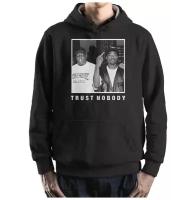 Толстовка / Худи Dream Shirts Тупак и Бигги - Trust Nobody / 2Pac / The Notorious BIG Мужской