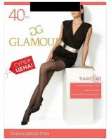 Колготки Glamour Tiamo, 40 den, с шортиками, 5 шт., размер 4, черный