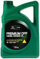 Моторное масло Hyundai/Kia Premium DPF Diesel 5W-30 синтетическое 6 л