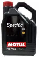 Моторное масло Motul Specific 913D 5W-30 синтетическое 5 л