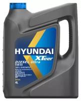 Синтетическое моторное масло HYUNDAI XTeer Diesel Ultra 5W-30, 4 л, 3.9 кг, 1 шт