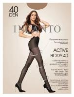 Колготки Incanto Active Body, 40 den, размер 4, коричневый, бежевый