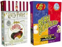 Конфеты Jelly Belly коробка Гарри Поттера Bertie Bott's 35 гр. + Ассорти Bean Boozled 45 гр. (2 шт.)