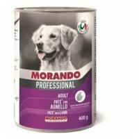 Morando (морандо) Professional консервированный корм для собак паштет с Бараниной, 400г