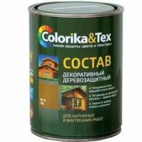 Состав деревозащитный Colorika&Tex Colorika&Tex лиственница 0,8 л, (1шт) (96373)