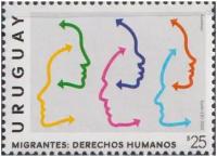 Почтовые марки Уругвай 2020г. 