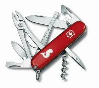 Нож многофункциональный Набор аксессуаров VICTORINOX Angler красный