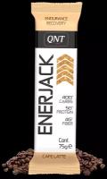 QNT Enerjack Cafe Latte 75g/ Протеиновый батончик 