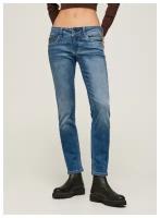 джинсы для женщин, Pepe Jeans London, модель: PL204165HN64, цвет: голубой, размер: 32/34