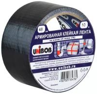 Unibob лента Клейкая Армиров 48 мм Х 10 м Черная 214998