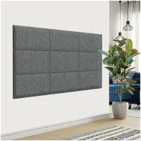 Стеновая панель Velour Grey 30х50 см 4 шт