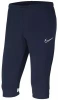 Бриджи подростковые Nike Academy21 3/4 Pant CW6127-451, р-р 137-147 см, Темно-синий