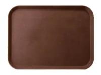 Поднос прямоугольный прорезиненный 38.1x50.8 см коричневый ProHotel bar 4080652