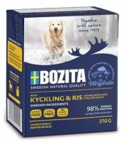 Консервы BOZITA Naturals для взрослых собак курица и рис 370г 4262