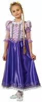 Карнавальный костюм Принцесса Рапунцель фиолетовый (116)